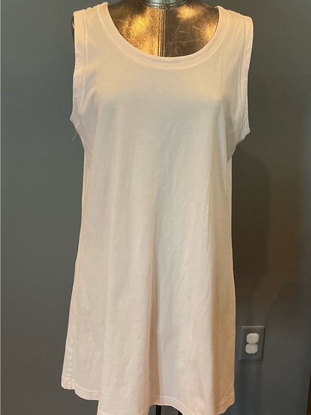 P. jamas Pink Butterknit Nightgown